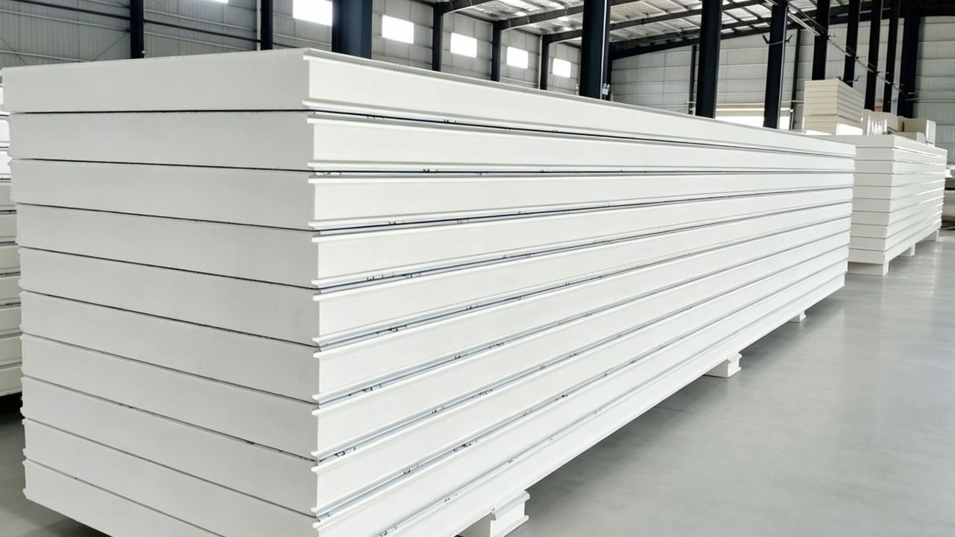 PU / PIR Sandwich Panels — Stocked Inventory & Ready-to-Ship